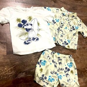 4T Boys Disney Beach Outfit